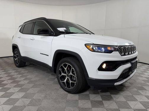 Bright White Clearcoat 2025 Jeep Compass Limited