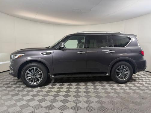 Anthracite Gray 2024 INFINITI QX80 Luxe