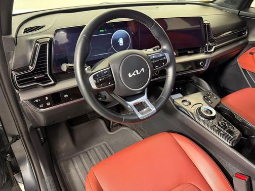 Shadow Matte Gray 2025 Kia Sportage Hybrid SX-Prestige