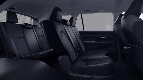 Blue 2026 Toyota Highlander Hybrid LE