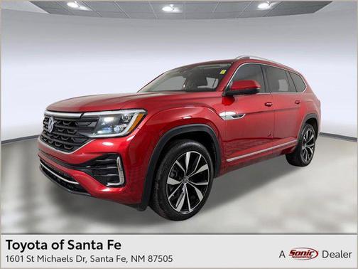Red 2024 Volkswagen Atlas 2.0T SEL Premium R-Line 4MOTION