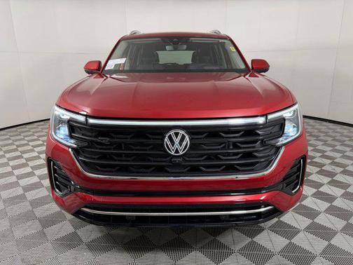 Red 2024 Volkswagen Atlas 2.0T SEL Premium R-Line 4MOTION