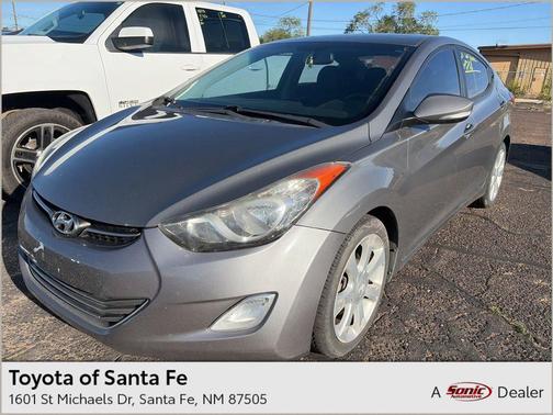 Harbor Gray Metallic 2013 Hyundai ELANTRA Limited