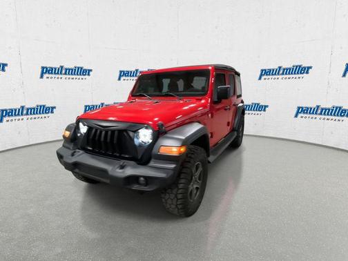 Firecracker Red Clearcoat 2018 Jeep Wrangler Unlimited Sport