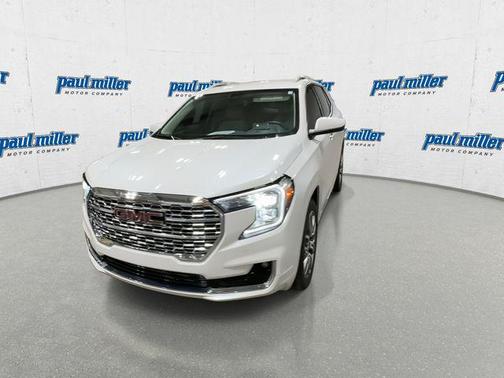 White Frost Tricoat 2023 GMC Terrain Denali