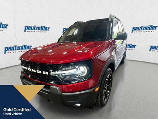Ruby Red Metallic Tinted Clearcoat 2025 Ford Bronco Sport Outer Banks