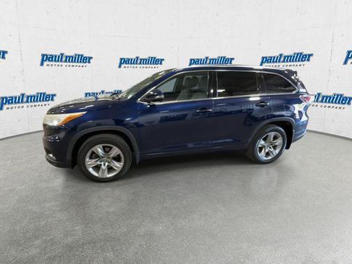 Nautical Blue Metallic 2016 Toyota Highlander Limited