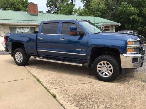 Deep Ocean Blue Metallic 2015 Chevrolet Silverado 2500 LTZ