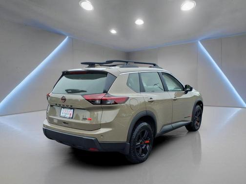Baja Storm Metallic 2025 Nissan Rogue Rock Creek