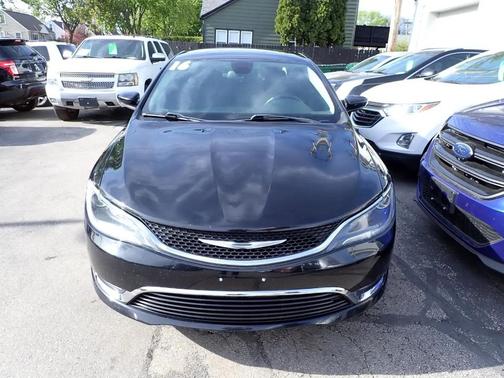 Black 2016 Chrysler 200 Limited