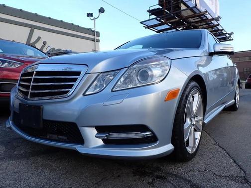 Blue 2013 Mercedes-Benz E-Class E350 Luxury