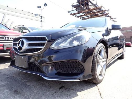 Black 2014 Mercedes-Benz E-Class E 350 Luxury 4MATIC