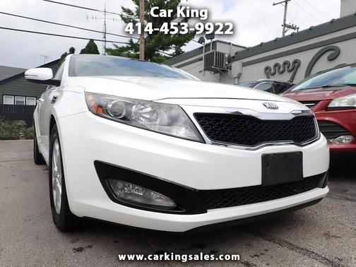 White 2013 Kia Optima EX