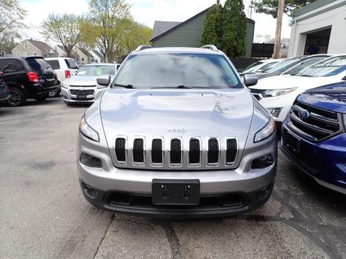Blue 2014 Jeep Cherokee Latitude