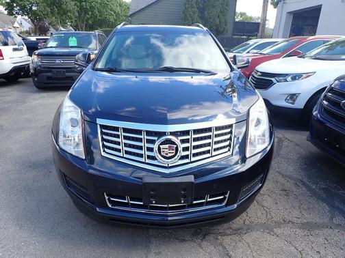 Blue 2014 Cadillac SRX Luxury Collection