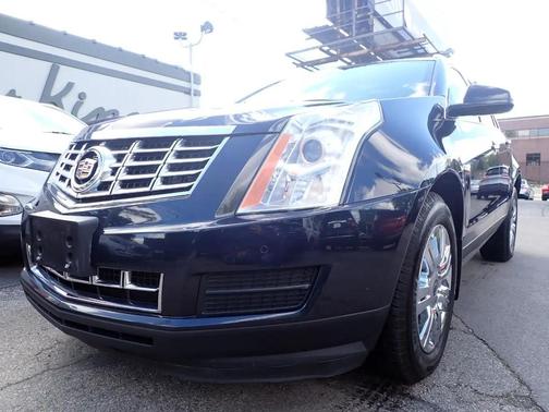 Blue 2014 Cadillac SRX Luxury Collection