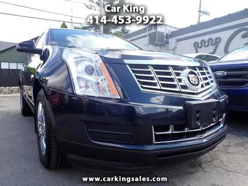 Blue 2014 Cadillac SRX Luxury Collection