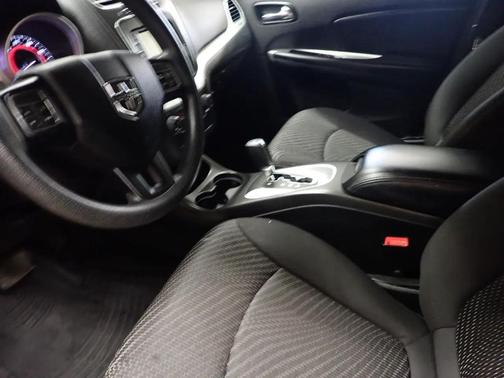 Red 2013 Dodge Journey SXT