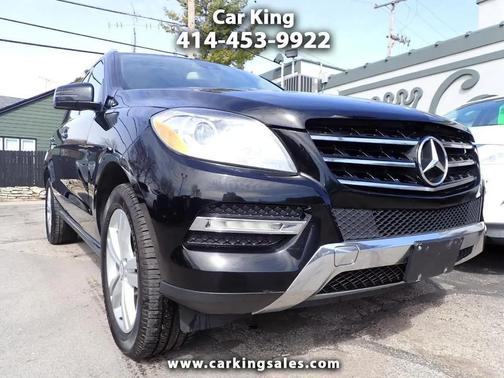 Black 2015 Mercedes-Benz M-Class 4MATIC ML 350