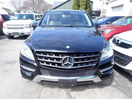 Black 2015 Mercedes-Benz M-Class 4MATIC ML 350