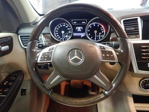 Black 2015 Mercedes-Benz M-Class 4MATIC ML 350