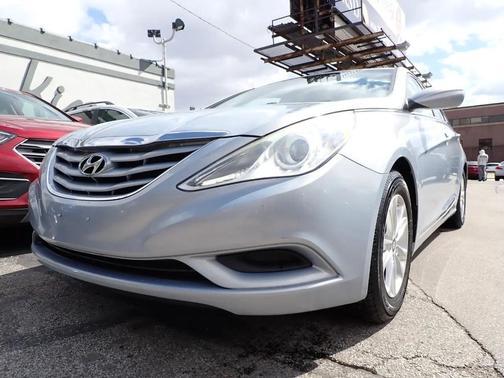 Blue 2013 Hyundai SONATA GLS