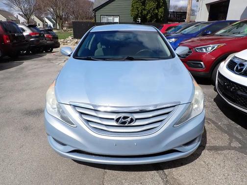 Blue 2013 Hyundai SONATA GLS