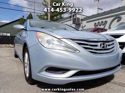 Blue 2013 Hyundai SONATA GLS