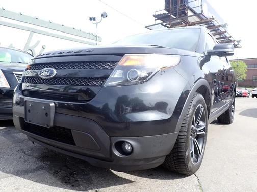 Black 2014 Ford Explorer Sport