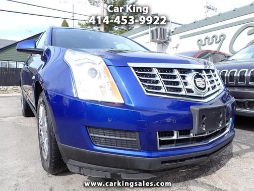 Blue 2013 Cadillac SRX Luxury Collection