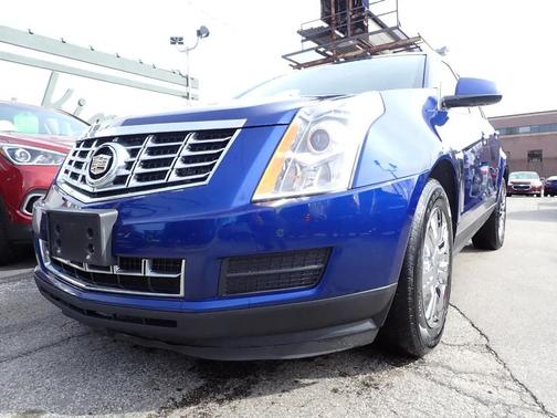 Blue 2013 Cadillac SRX Luxury Collection