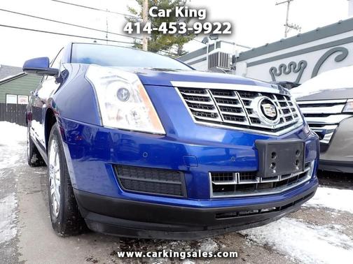 Blue 2013 Cadillac SRX Luxury Collection