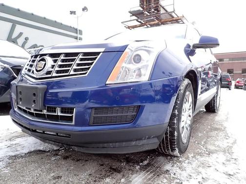 Blue 2013 Cadillac SRX Luxury Collection