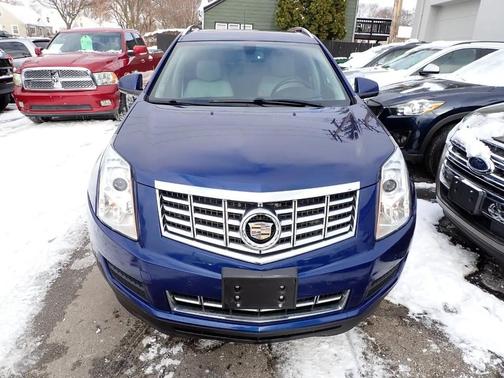 Blue 2013 Cadillac SRX Luxury Collection