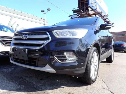 Black 2017 Ford Escape Titanium