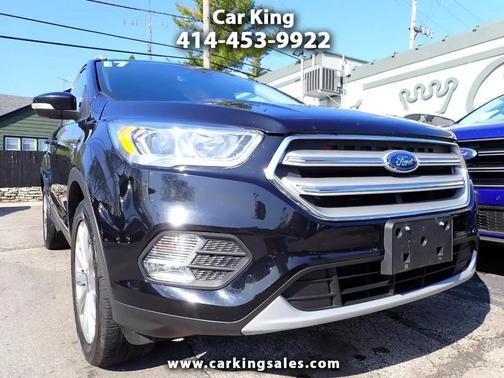 Black 2017 Ford Escape Titanium