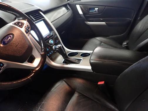 Red 2012 Ford Edge SEL