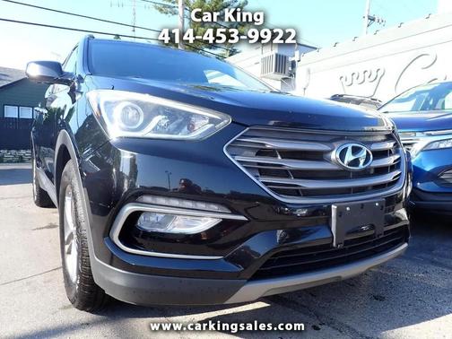 Black 2017 Hyundai Santa Fe Sport 2.4L