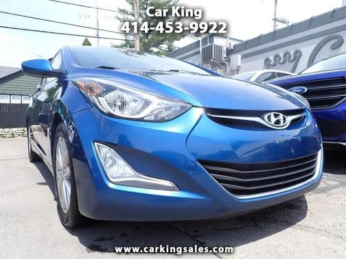 Blue 2016 Hyundai ELANTRA SE