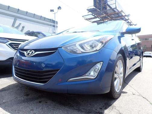 Blue 2016 Hyundai ELANTRA SE