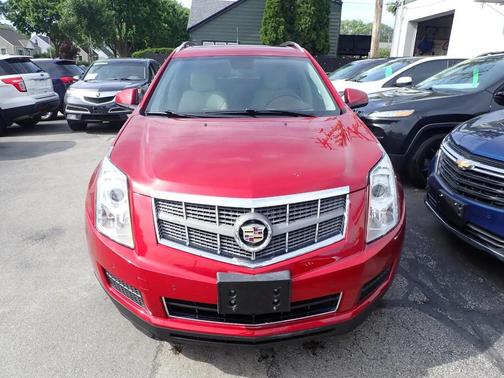 Red 2010 Cadillac SRX Luxury Collection