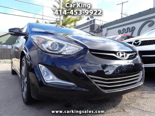 Black 2016 Hyundai ELANTRA Limited