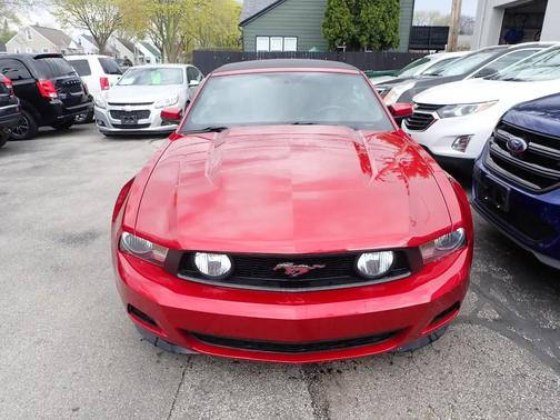 Red 2011 Ford Mustang V6