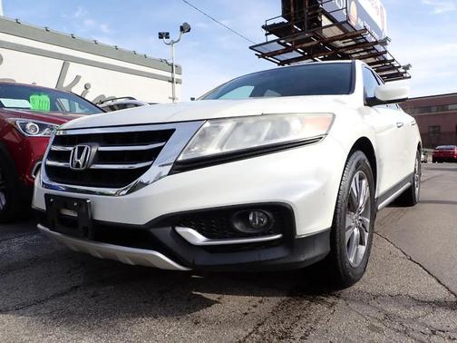 White 2013 Honda Crosstour EX-L