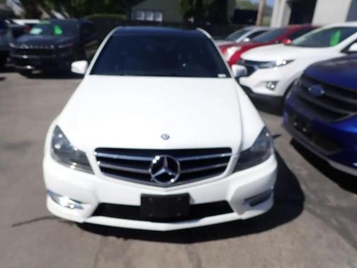 White 2014 Mercedes-Benz C-Class C 300 4MATIC Sport