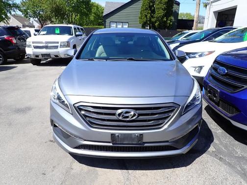Silver 2015 Hyundai SONATA Sport