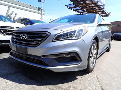 Silver 2015 Hyundai SONATA Sport