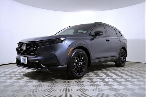 Meteorite Gray Metallic 2026 Honda CR-V Hybrid Sport-L FWD
