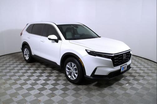 Platinum White Pearl 2024 Honda CR-V LX 2WD