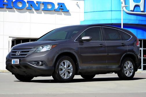 Gray 2014 Honda CR-V EX
